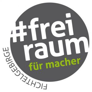 Sticker der Initiative Freiraum für Macher im Fichtelgebirge